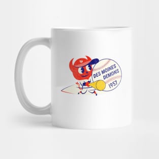 Defunct - Des Moines Demons Baseball Mug